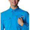 imageColumbia Mens Blood and Guts Iv Woven Long SleeveCompass Blue