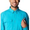 imageColumbia Mens Blood and Guts Iv Woven Long SleeveOcean Teal