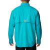 imageColumbia Mens Blood and Guts Iv Woven Long SleeveTurquoise