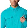 imageColumbia Mens Blood and Guts Iv Woven Long SleeveTurquoise