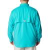 imageColumbia Mens Blood and Guts Iv Woven Long SleeveTurquoise