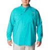 imageColumbia Mens Blood and Guts Iv Woven Long SleeveTurquoise