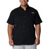 imageColumbia Mens Blood and Guts Iv Woven Short SleeveBlack
