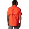 imageColumbia Mens Blood and Guts Iv Woven Short SleeveBright Poppy