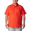 imageColumbia Mens Blood and Guts Iv Woven Short SleeveBright Poppy