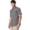 imageColumbia Mens Blood and Guts Iv Woven Short SleeveCity Grey