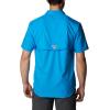 imageColumbia Mens Blood and Guts Iv Woven Short SleeveCompass Blue