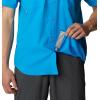 imageColumbia Mens Blood and Guts Iv Woven Short SleeveCompass Blue