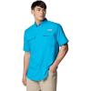 imageColumbia Mens Blood and Guts Iv Woven Short SleeveOcean Blue