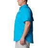 imageColumbia Mens Blood and Guts Iv Woven Short SleeveOcean Blue