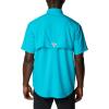 imageColumbia Mens Blood and Guts Iv Woven Short SleeveOcean Teal