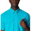 imageColumbia Mens Blood and Guts Iv Woven Short SleeveOcean Teal