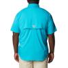 imageColumbia Mens Blood and Guts Iv Woven Short SleeveOcean Teal