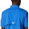 imageColumbia Mens Blood and Guts Iv Woven Short SleeveVivid Blue