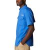 imageColumbia Mens Blood and Guts Iv Woven Short SleeveVivid Blue