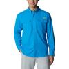 imageColumbia Mens Blood and Guts Iv Woven Long SleeveCompass Blue