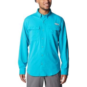 imageColumbia Mens Blood and Guts Iv Woven Long SleeveOcean Teal