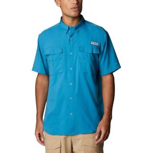 imageColumbia Mens Blood and Guts Iv Woven Short SleeveDeep Marine