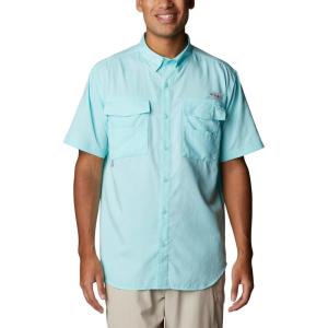 imageColumbia Mens Blood and Guts Iv Woven Short SleeveGulf Stream