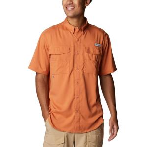 imageColumbia Mens Blood and Guts Iv Woven Short SleeveIsland Orange