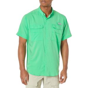 imageColumbia Mens Blood and Guts Iv Woven Short SleeveLight Jade
