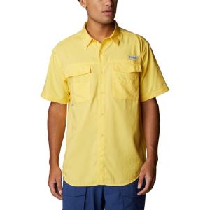 imageColumbia Mens Blood and Guts Iv Woven Short SleeveSun Glow