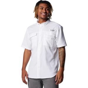 imageColumbia Mens Blood and Guts Iv Woven Short SleeveWhite