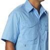 imageColumbia Mens Bonehead Short Sleeve ShirtLight Blue
