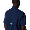 imageColumbia Mens PFG Bahama II Short Sleeve Fishing Shirt Collegiate Navy XLarge