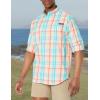 imageColumbia Mens Super TamiamiCorange Blur Check