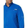 imageColumbia Mens Tamiami Ii Long Sleeve ShirtVivid Blue  Legacy