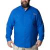 imageColumbia Mens Tamiami Ii Long Sleeve ShirtVivid Blue  Legacy
