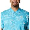 imageColumbia Mens Trollers Best Short Sleeve ShirtAtoll Mighty Marlins Print