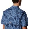 imageColumbia Mens Trollers Best Short Sleeve ShirtBluestone Basstyle Print