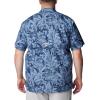 imageColumbia Mens Trollers Best Short Sleeve ShirtBluestone Basstyle Print