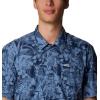 imageColumbia Mens Trollers Best Short Sleeve ShirtBluestone Basstyle Print