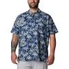 imageColumbia Mens Trollers Best Short Sleeve ShirtCarbon Festive Fishin Print