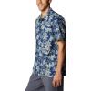 imageColumbia Mens Trollers Best Short Sleeve ShirtCarbon Festive Fishin Print