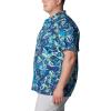 imageColumbia Mens Trollers Best Short Sleeve ShirtCarbon Wildwaters Print