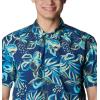 imageColumbia Mens Trollers Best Short Sleeve ShirtCarbon Wildwaters Print