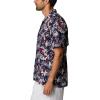imageColumbia Mens Trollers Best Short Sleeve ShirtCollegiate Navy Fireworks Fish Print