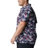 imageColumbia Mens Trollers Best Short Sleeve ShirtCollegiate Navy Fireworks Fish Print