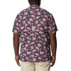 imageColumbia Mens Trollers Best Short Sleeve ShirtCollegiate Navy Pfg Proud