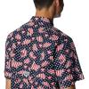 imageColumbia Mens Trollers Best Short Sleeve ShirtCollegiate Navy Pfg Proud