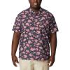 imageColumbia Mens Trollers Best Short Sleeve ShirtCollegiate Navy Pfg Proud