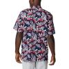 imageColumbia Mens Trollers Best Short Sleeve ShirtCollegiate Navy Tuna Paradise Print