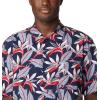 imageColumbia Mens Trollers Best Short Sleeve ShirtCollegiate Navy Tuna Paradise Print