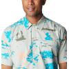 imageColumbia Mens Trollers Best Short Sleeve ShirtCool Green Casting Kings
