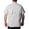 imageColumbia Mens Trollers Best Short Sleeve ShirtCool Grey Mighty Marlins Print