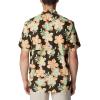 imageColumbia Mens Trollers Best Short Sleeve ShirtDeep OliveBotanicraze